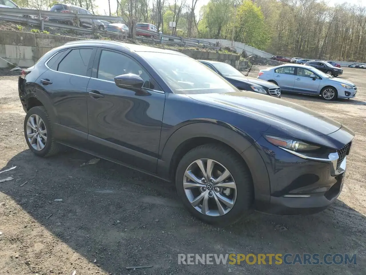 4 Photograph of a damaged car 3MVDMBDL3NM404404 MAZDA CX30 2022