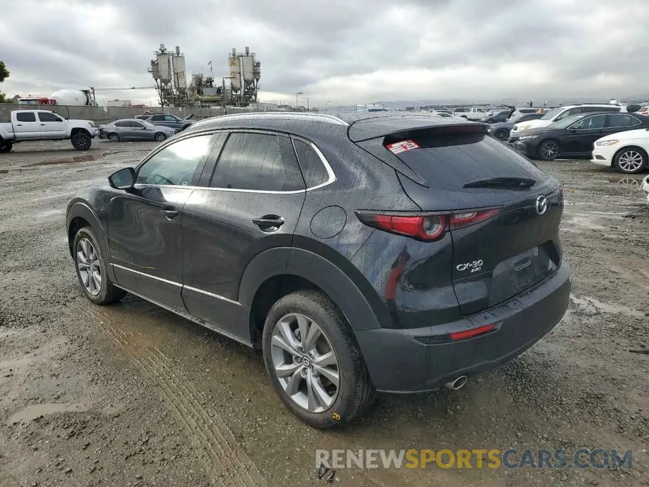2 Photograph of a damaged car 3MVDMBDL7NM443738 MAZDA CX30 2022