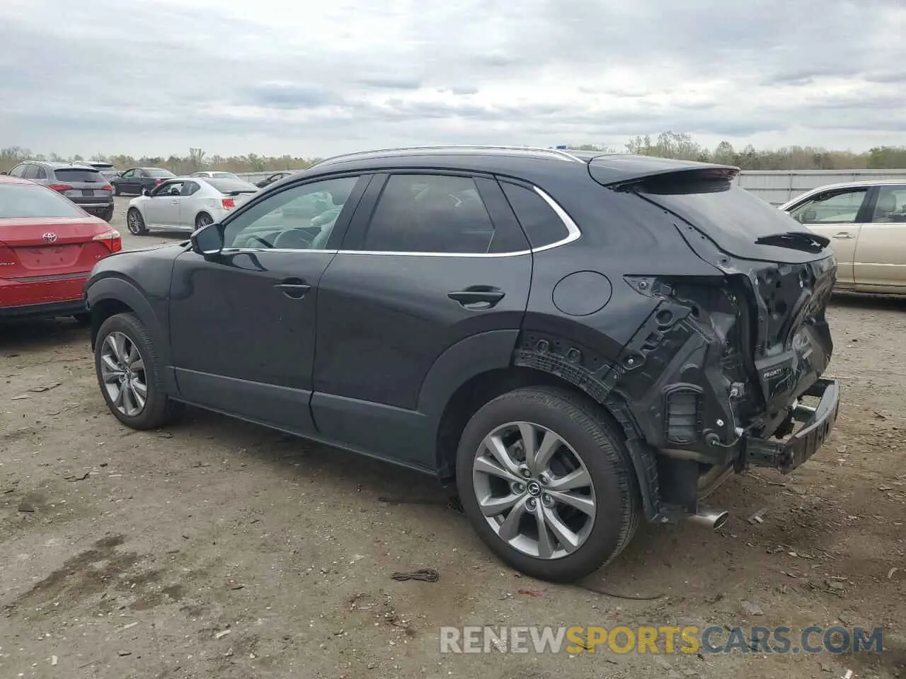 2 Photograph of a damaged car 3MVDMBDL8NM448897 MAZDA CX30 2022