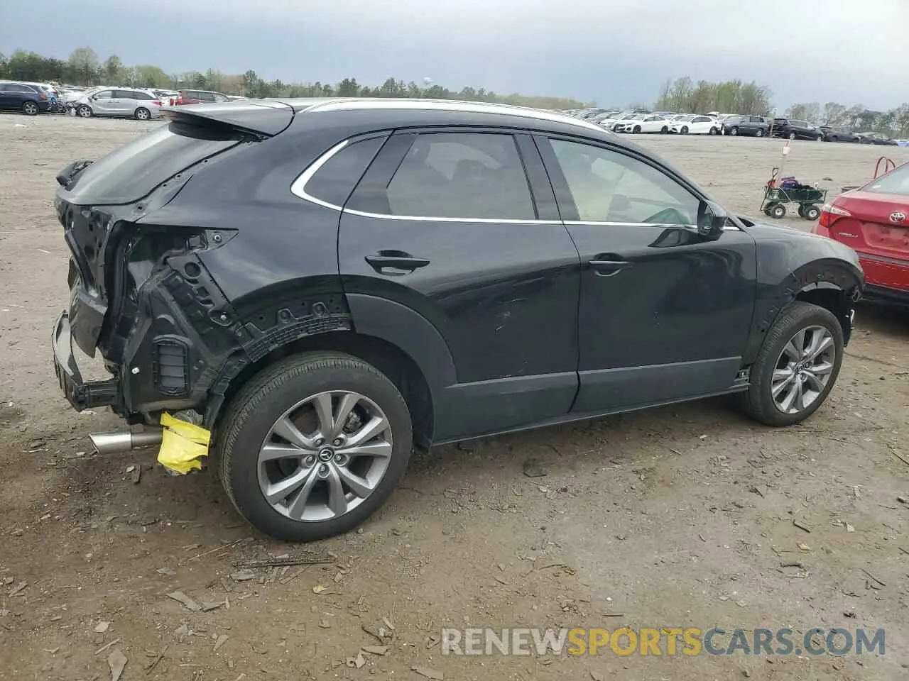 3 Photograph of a damaged car 3MVDMBDL8NM448897 MAZDA CX30 2022