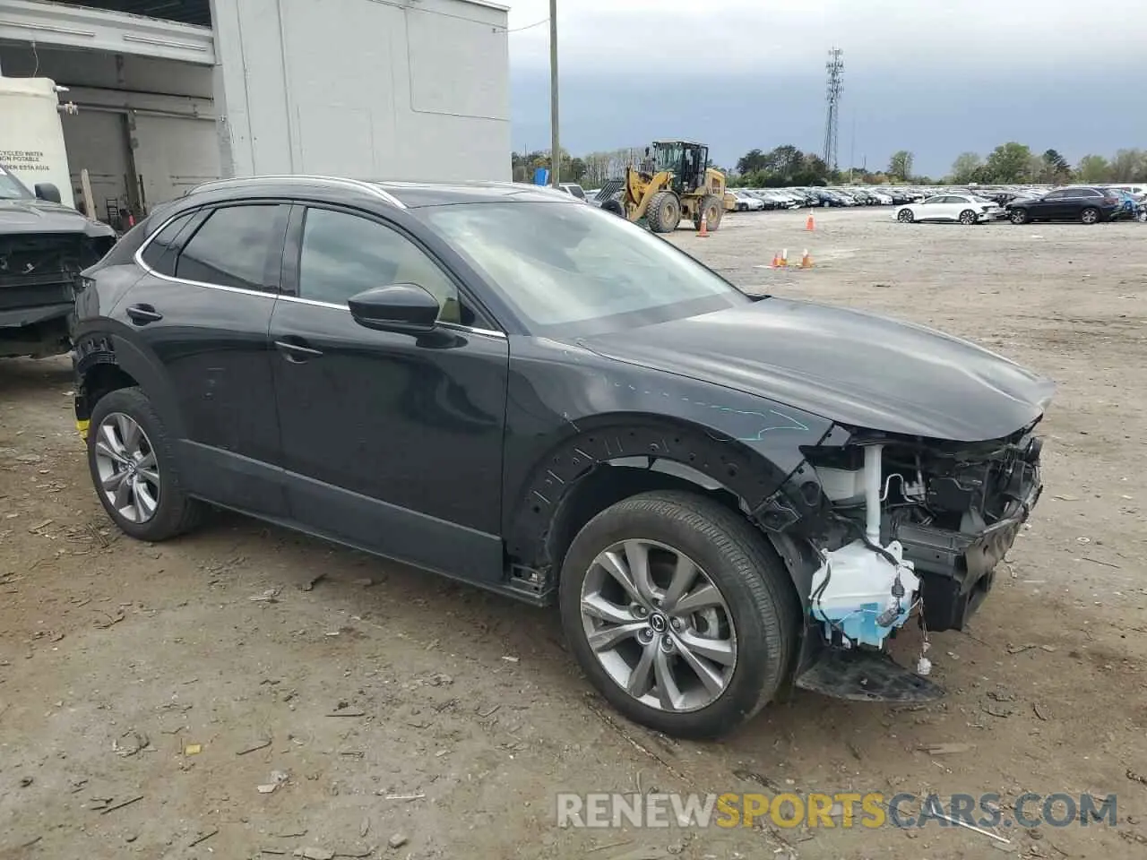 4 Photograph of a damaged car 3MVDMBDL8NM448897 MAZDA CX30 2022