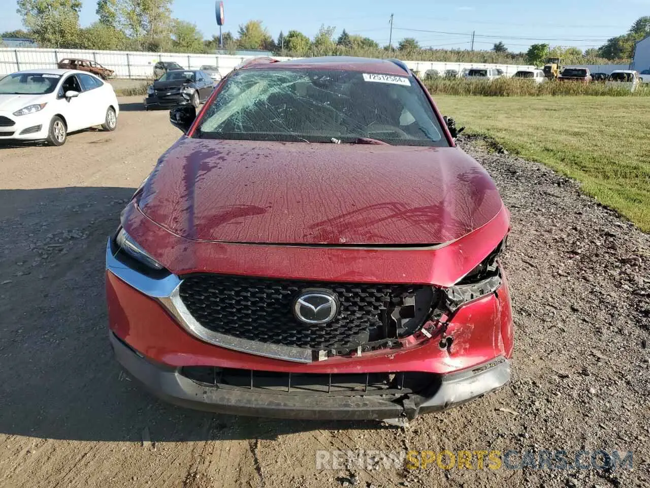 5 Photograph of a damaged car 3MVDMBDL9NM424401 MAZDA CX30 2022