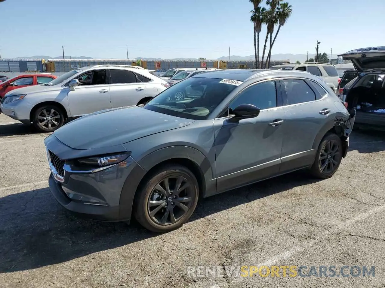 1 Photograph of a damaged car 3MVDMBDY5NM438081 MAZDA CX30 2022