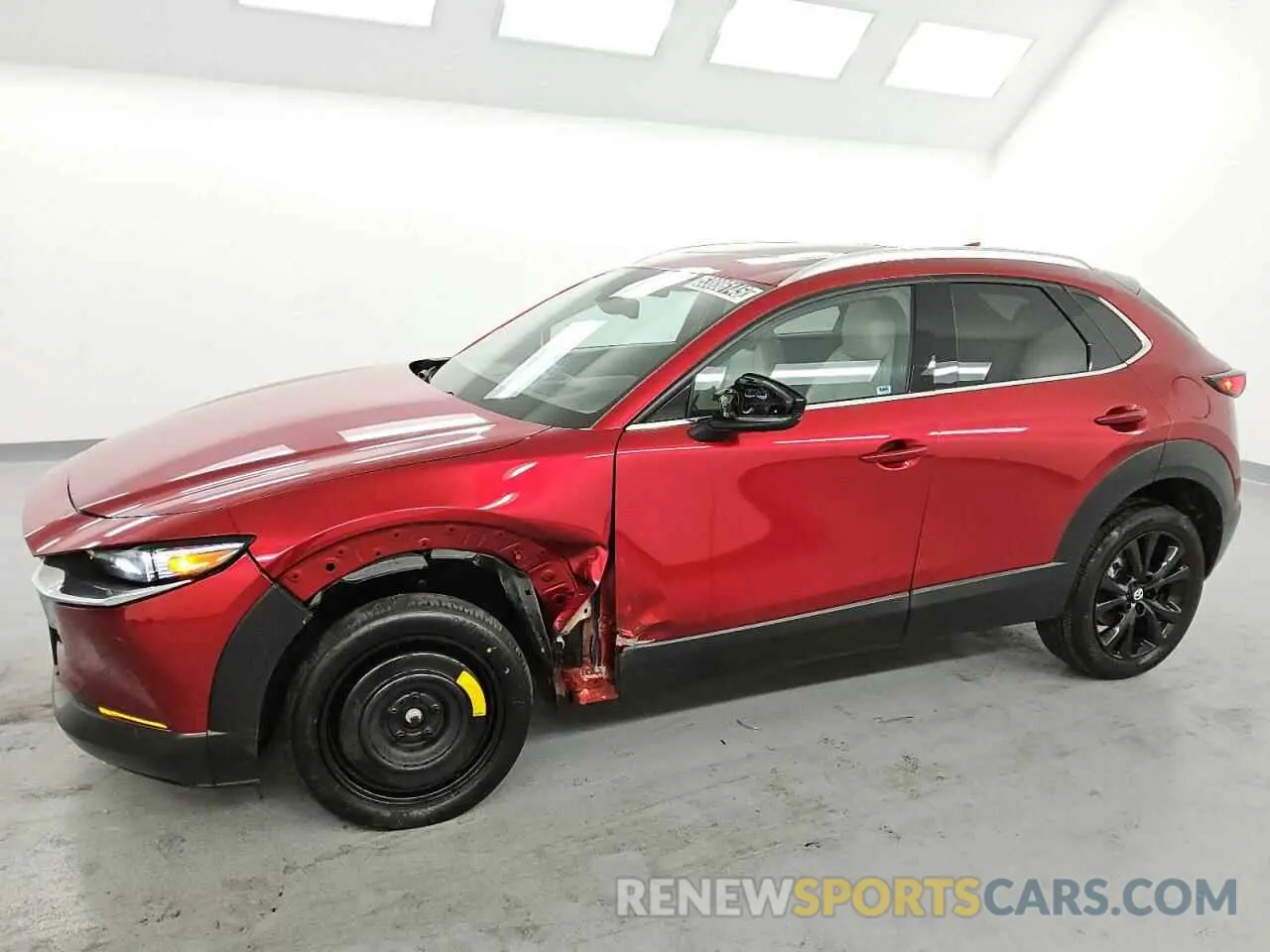 1 Photograph of a damaged car 3MVDMBEY2NM453913 MAZDA CX30 2022