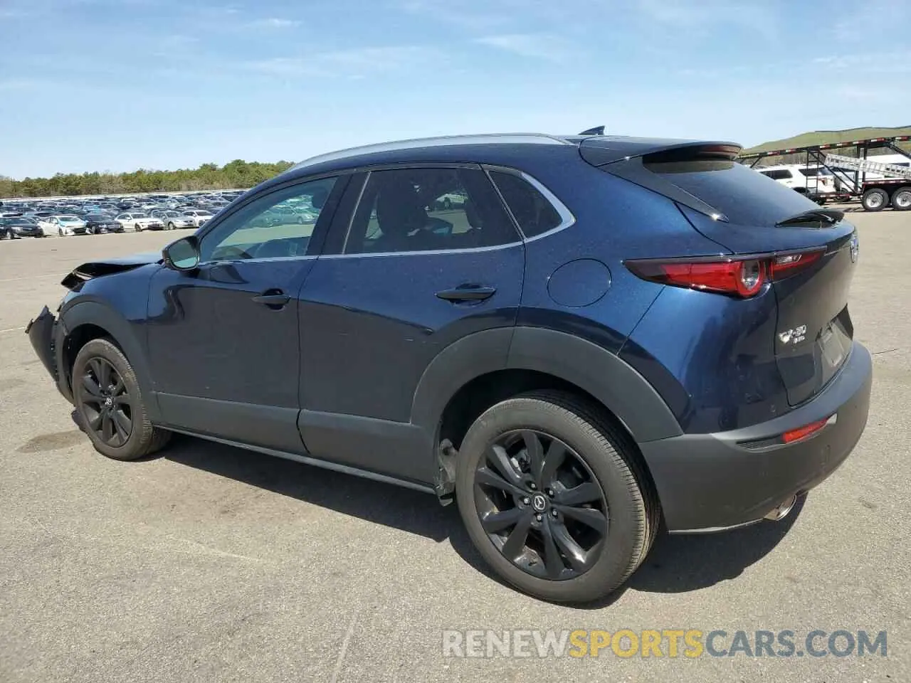 2 Photograph of a damaged car 3MVDMBEY7NM431535 MAZDA CX30 2022