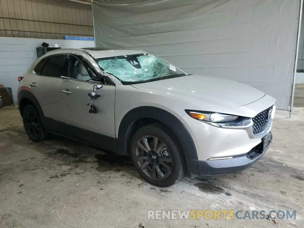4 Photograph of a damaged car 3MVDMBEY7NM434435 MAZDA CX30 2022