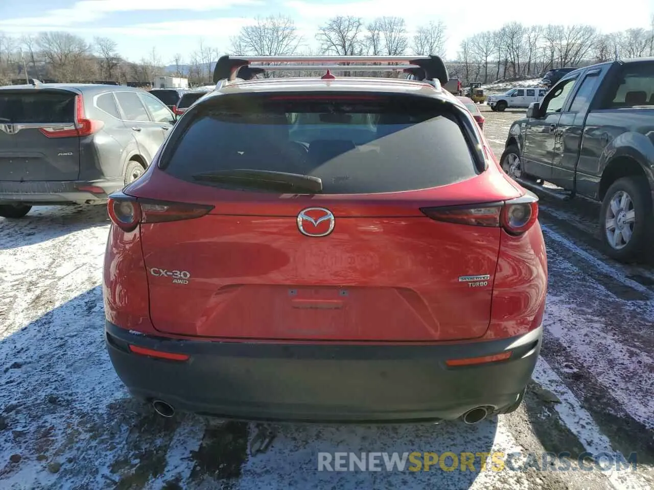 6 Photograph of a damaged car 3MVDMBEY9NM442620 MAZDA CX30 2022