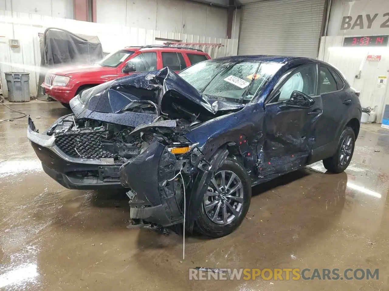 1 Photograph of a damaged car 3MVDMBAM1PM565897 MAZDA CX30 2023