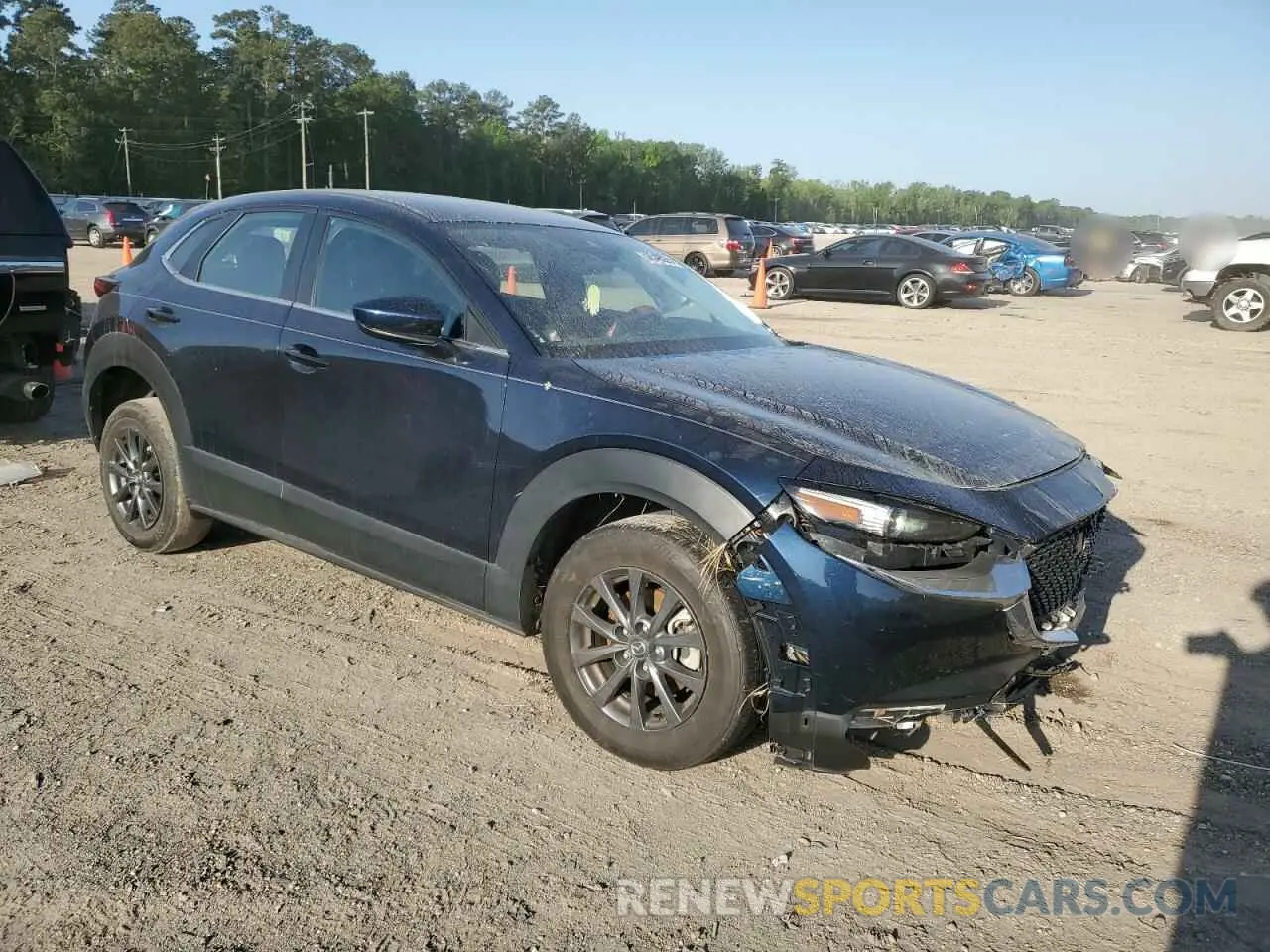 4 Photograph of a damaged car 3MVDMBAM1PM566211 MAZDA CX30 2023
