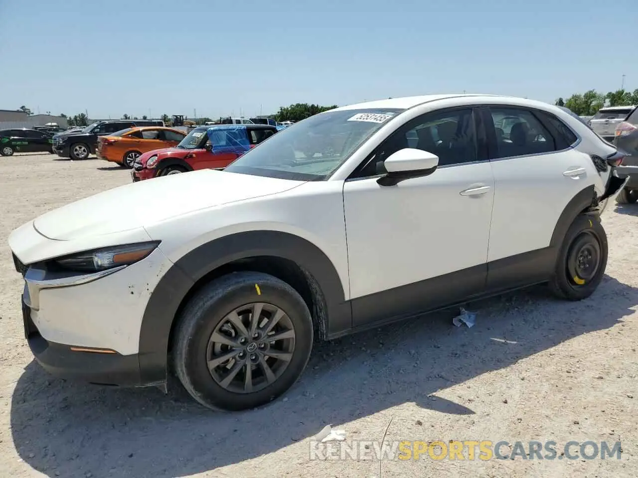 1 Photograph of a damaged car 3MVDMBAM3PM575394 MAZDA CX30 2023