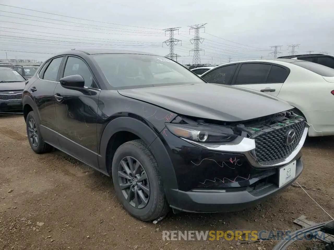 4 Photograph of a damaged car 3MVDMBAM6PM549095 MAZDA CX30 2023
