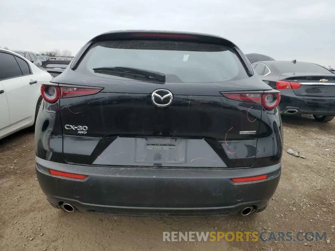 6 Photograph of a damaged car 3MVDMBAM6PM549095 MAZDA CX30 2023