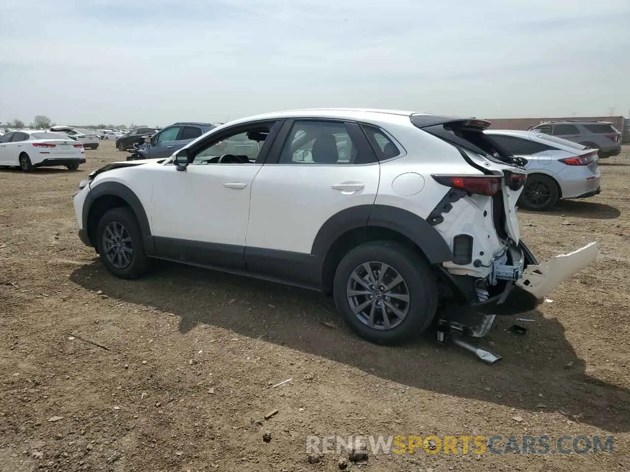 2 Photograph of a damaged car 3MVDMBAMXPM586909 MAZDA CX30 2023