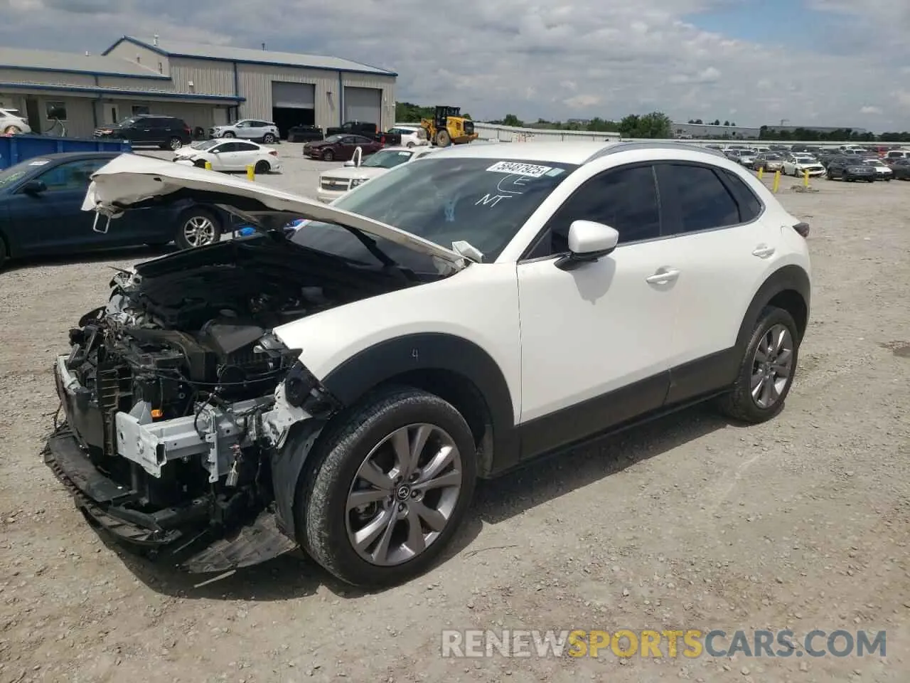 1 Photograph of a damaged car 3MVDMBBM1PM533398 MAZDA CX30 2023