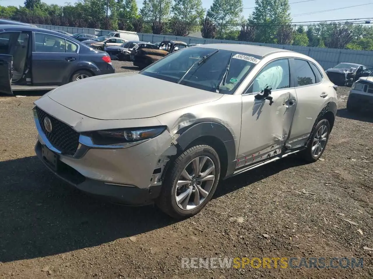 1 Photograph of a damaged car 3MVDMBBM2PM516481 MAZDA CX30 2023
