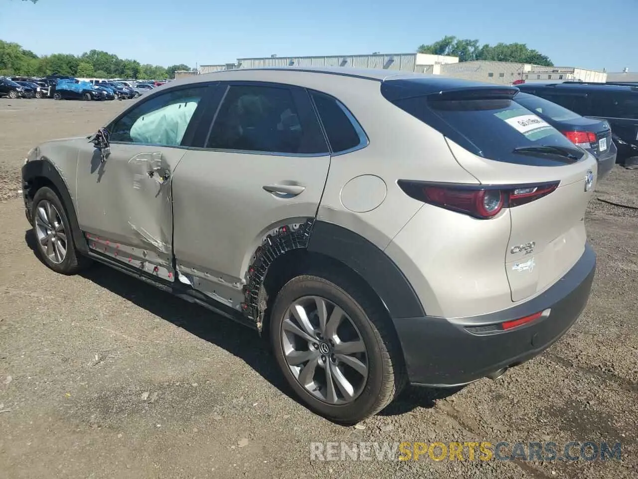 2 Photograph of a damaged car 3MVDMBBM2PM516481 MAZDA CX30 2023