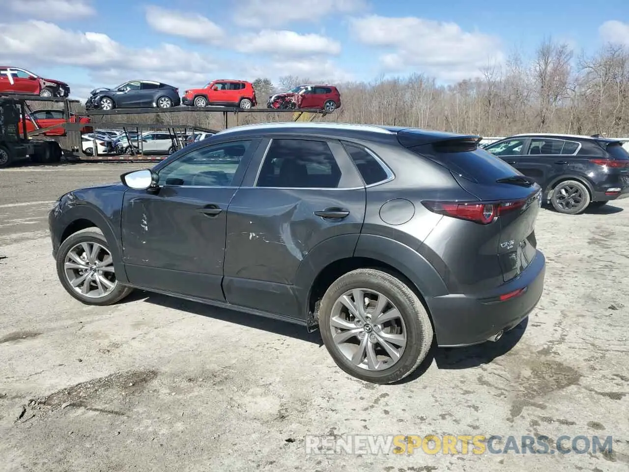 2 Photograph of a damaged car 3MVDMBBM3PM572719 MAZDA CX30 2023