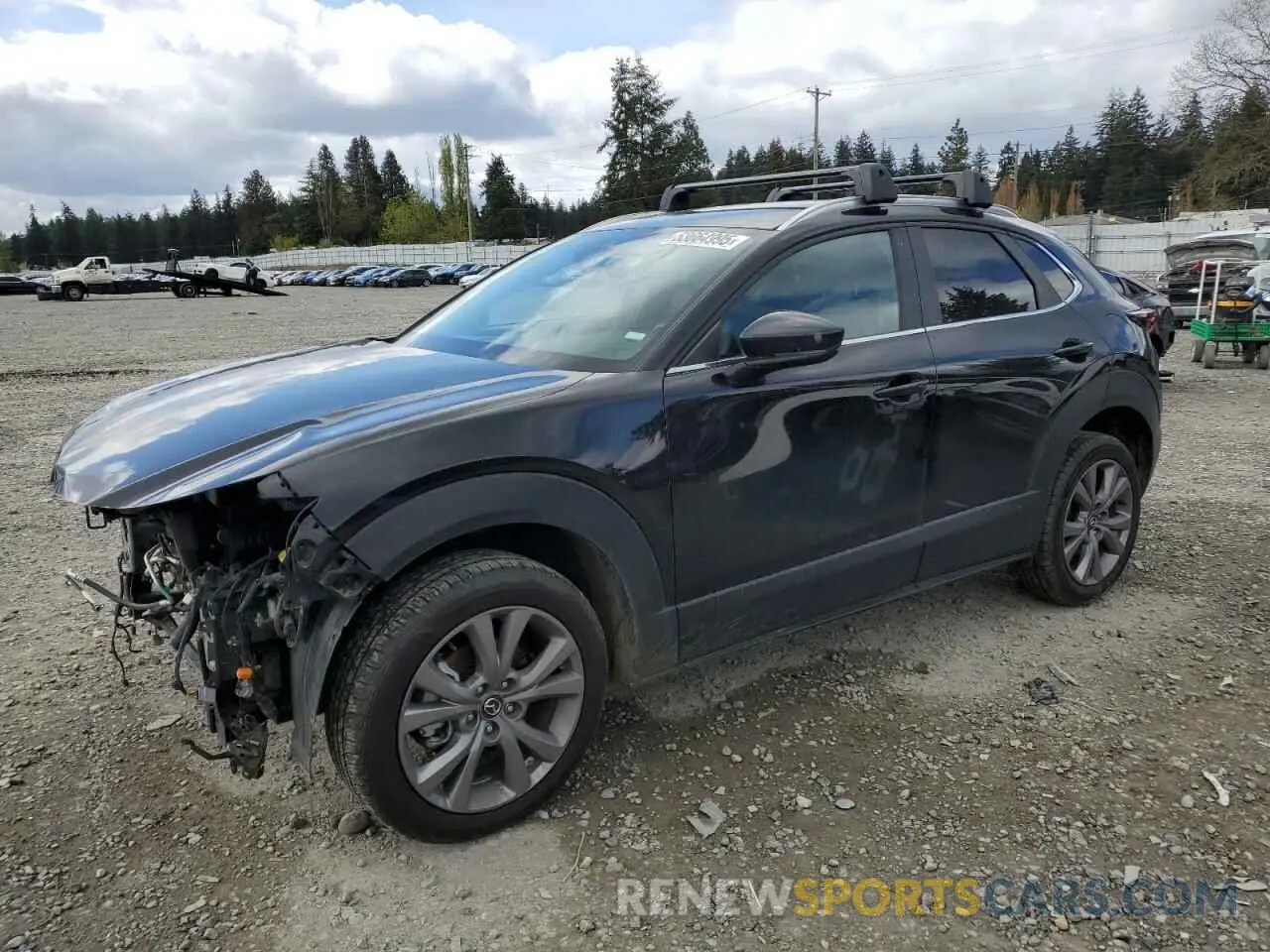 1 Photograph of a damaged car 3MVDMBBM5PM533145 MAZDA CX30 2023