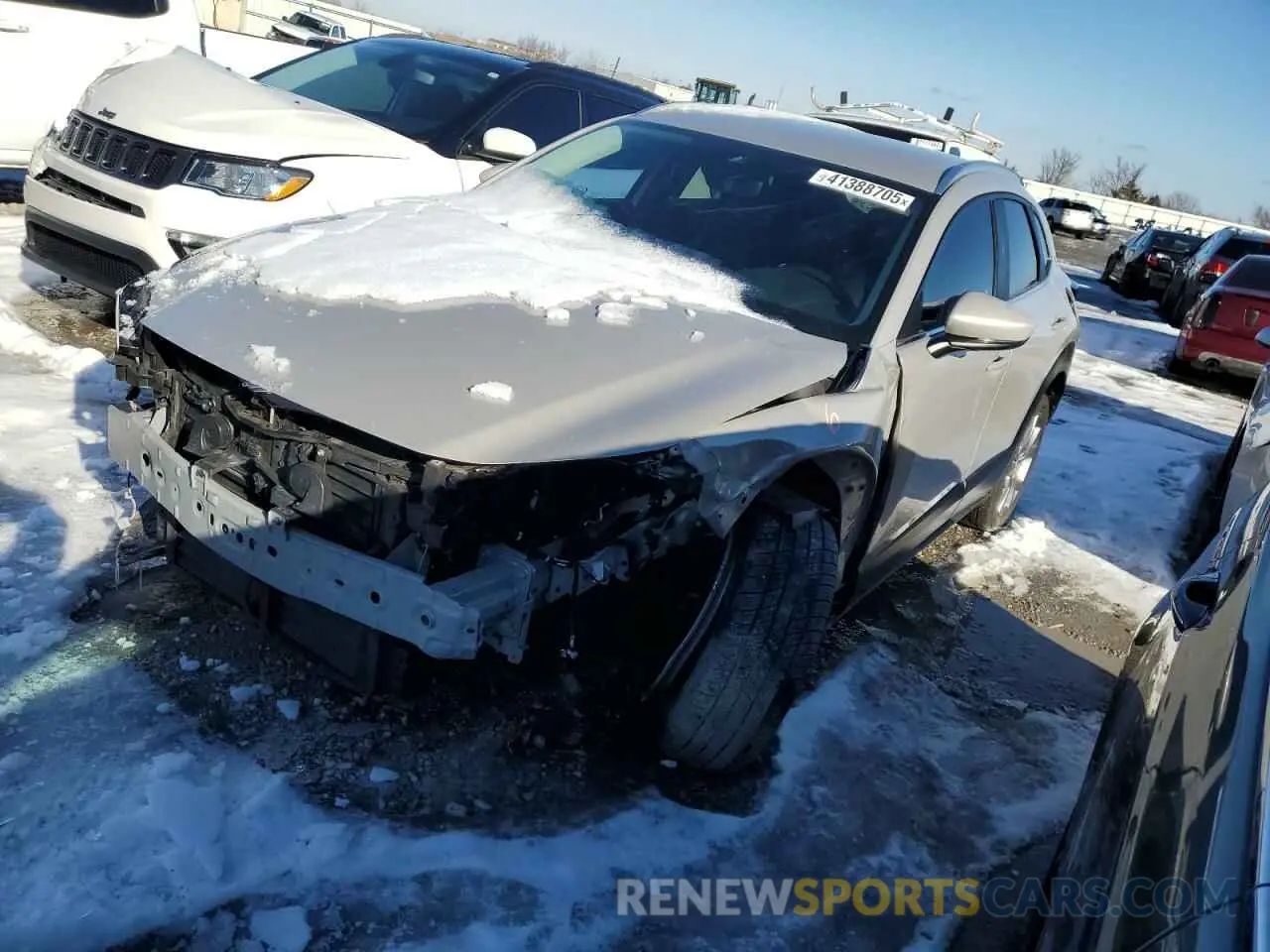 1 Photograph of a damaged car 3MVDMBBM7PM524740 MAZDA CX30 2023
