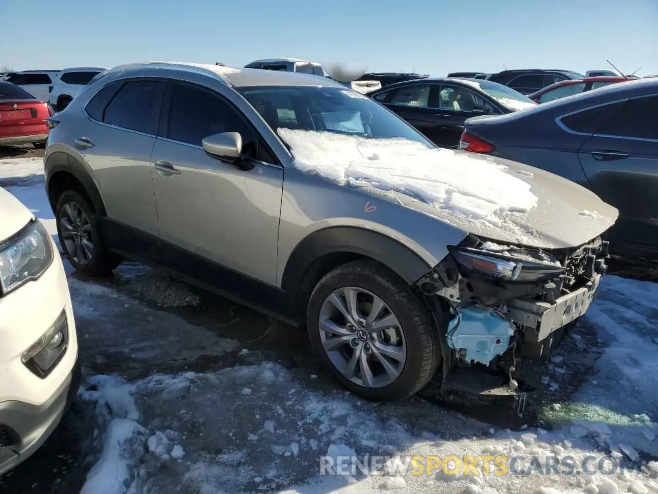4 Photograph of a damaged car 3MVDMBBM7PM524740 MAZDA CX30 2023