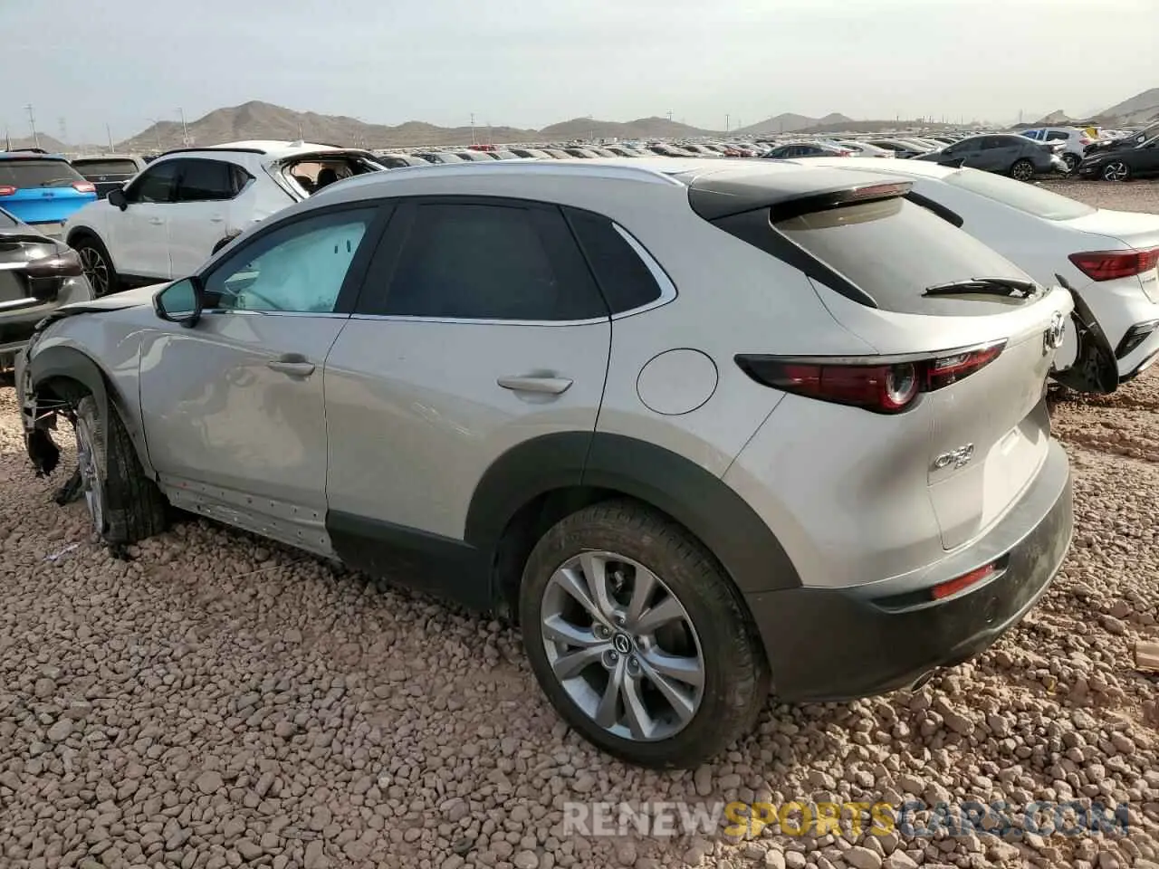 2 Photograph of a damaged car 3MVDMBBM7PM527332 MAZDA CX30 2023