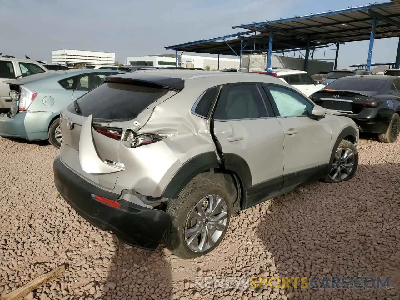 3 Photograph of a damaged car 3MVDMBBM7PM527332 MAZDA CX30 2023