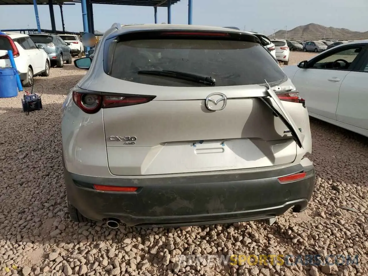 6 Photograph of a damaged car 3MVDMBBM7PM527332 MAZDA CX30 2023