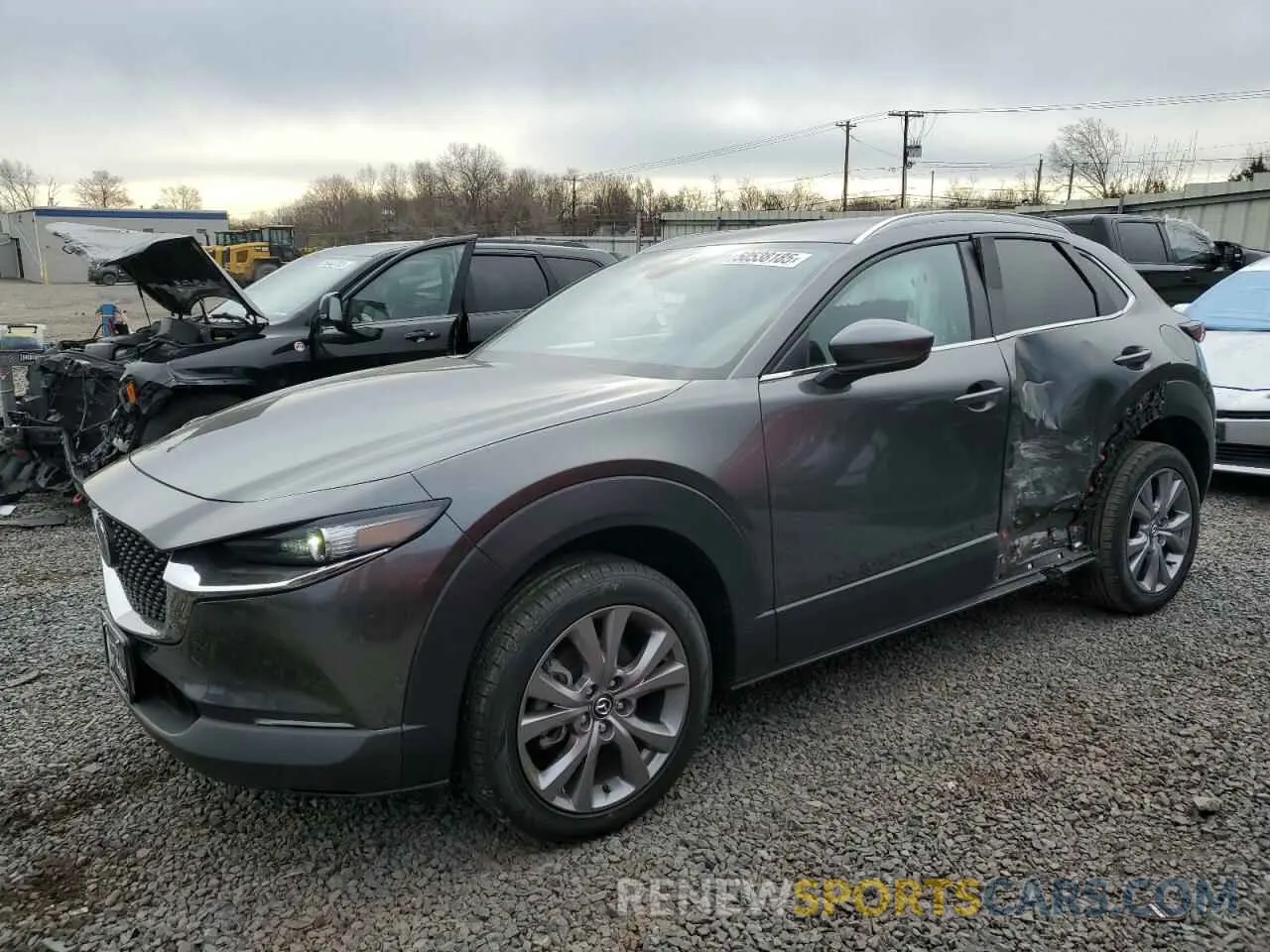 1 Photograph of a damaged car 3MVDMBBM7PM532885 MAZDA CX30 2023