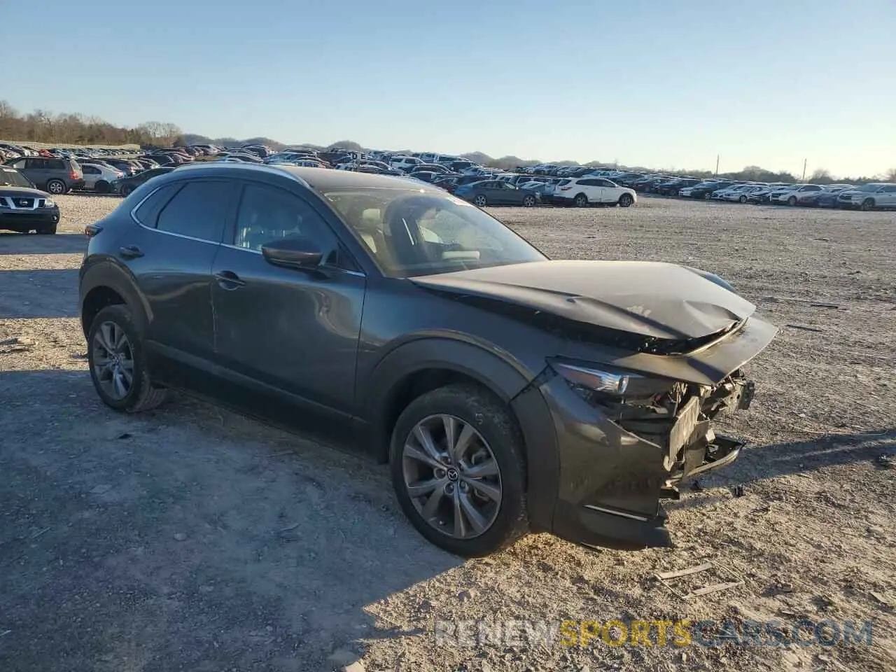 4 Photograph of a damaged car 3MVDMBBM8PM543782 MAZDA CX30 2023