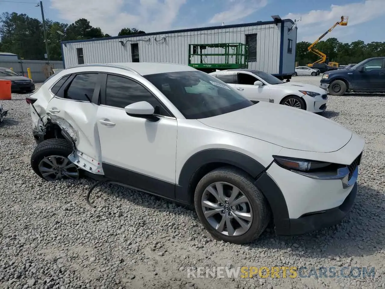 4 Photograph of a damaged car 3MVDMBBM8PM576779 MAZDA CX30 2023