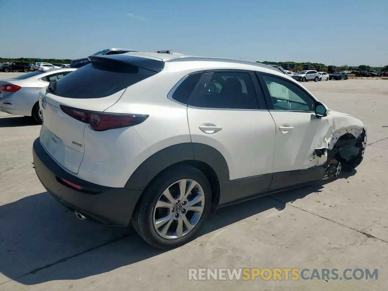 3 Photograph of a damaged car 3MVDMBBMXPM534260 MAZDA CX30 2023