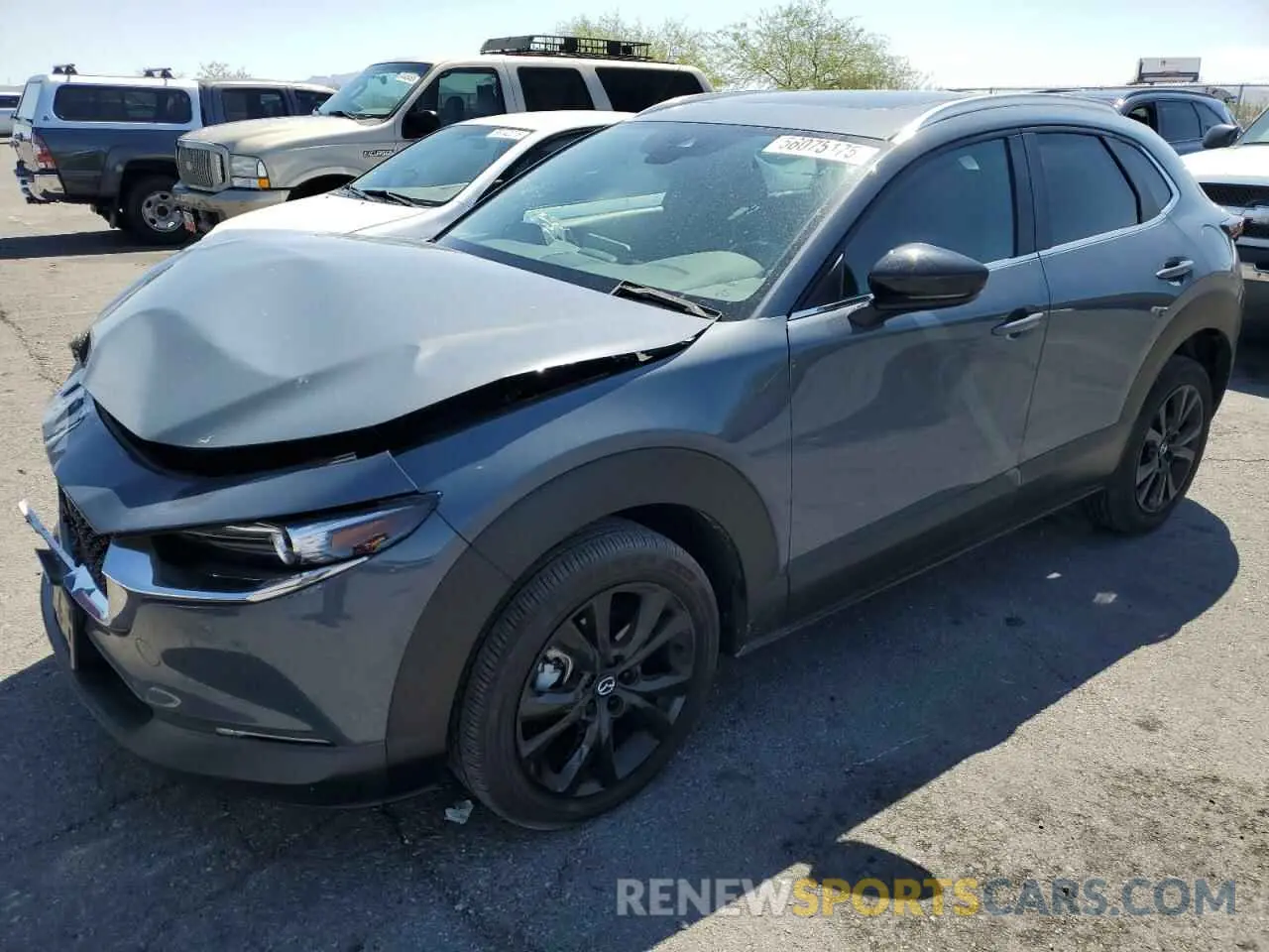 1 Photograph of a damaged car 3MVDMBCM0PM542768 MAZDA CX30 2023