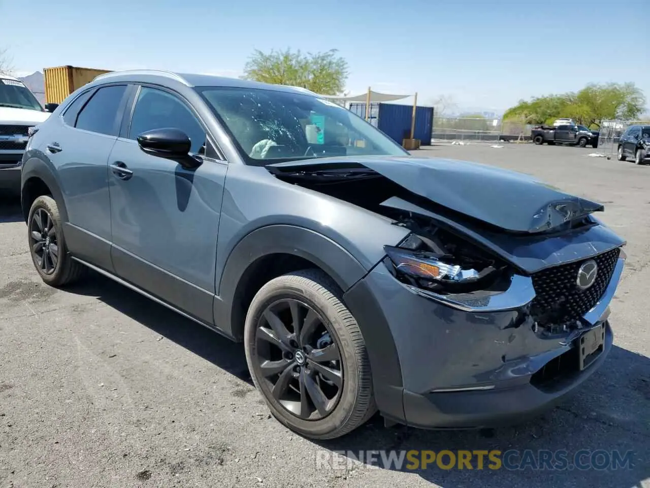 4 Photograph of a damaged car 3MVDMBCM0PM542768 MAZDA CX30 2023