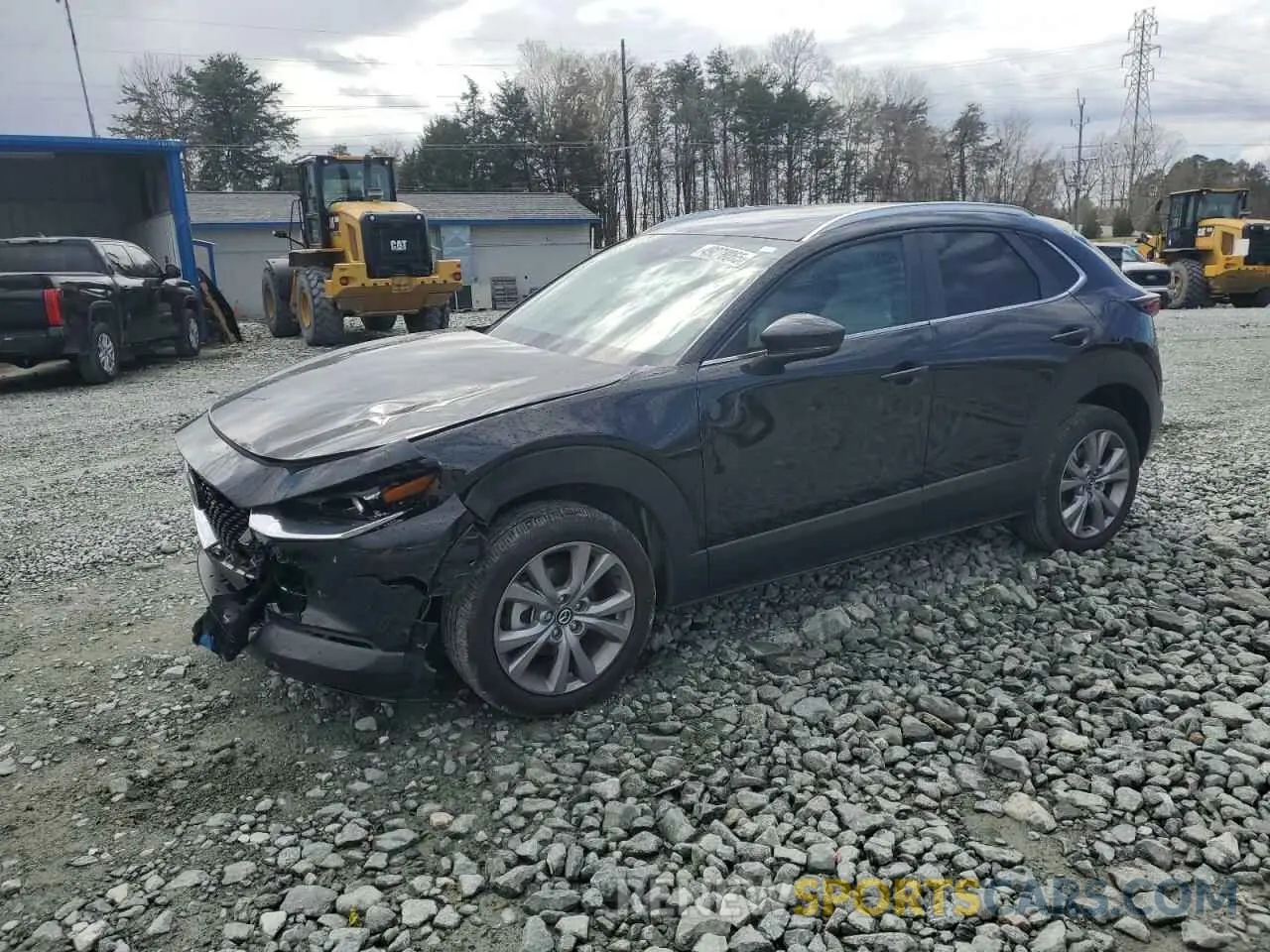 1 Photograph of a damaged car 3MVDMBCM0PM580114 MAZDA CX30 2023