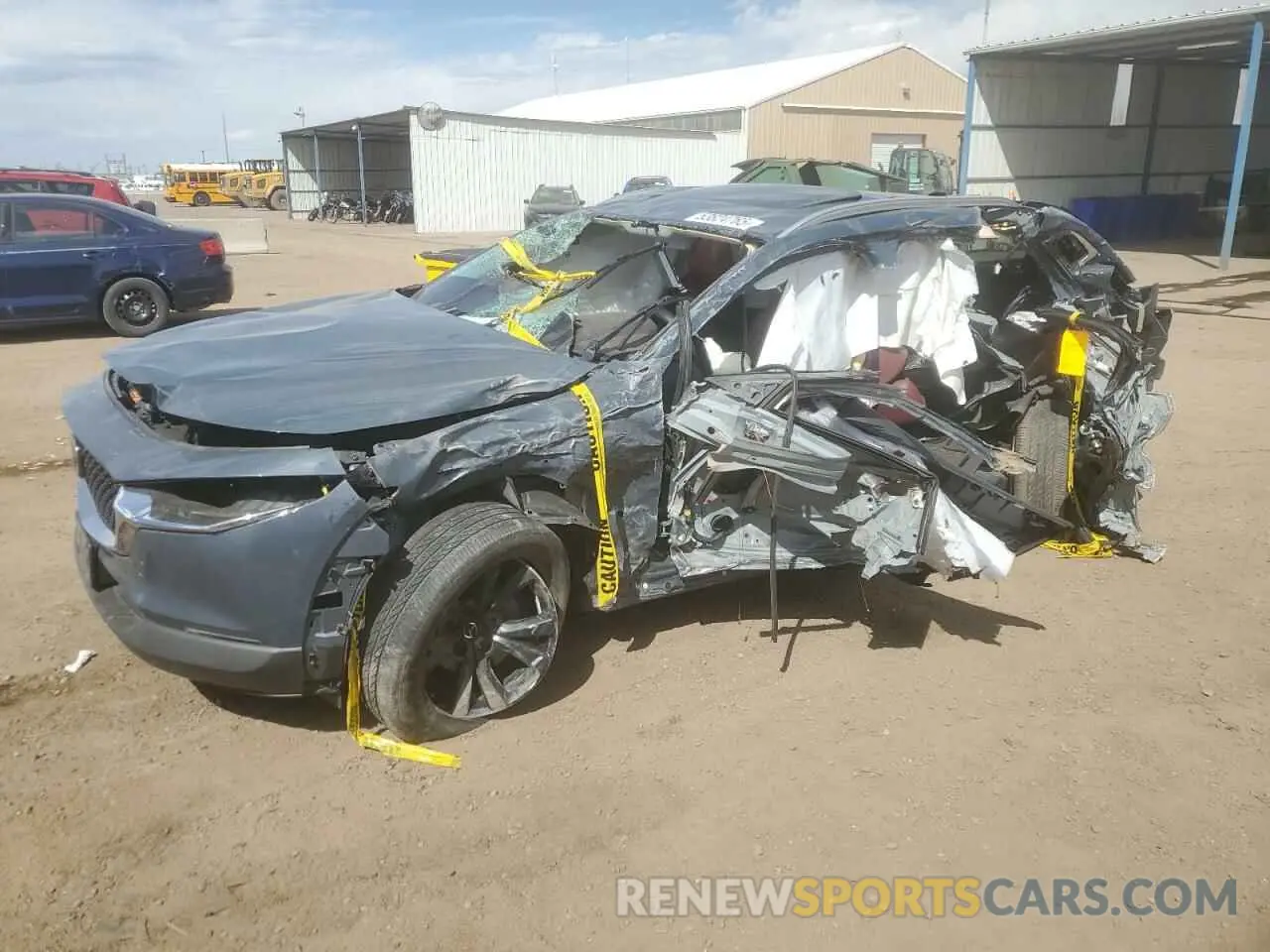 1 Photograph of a damaged car 3MVDMBCM1PM578257 MAZDA CX30 2023