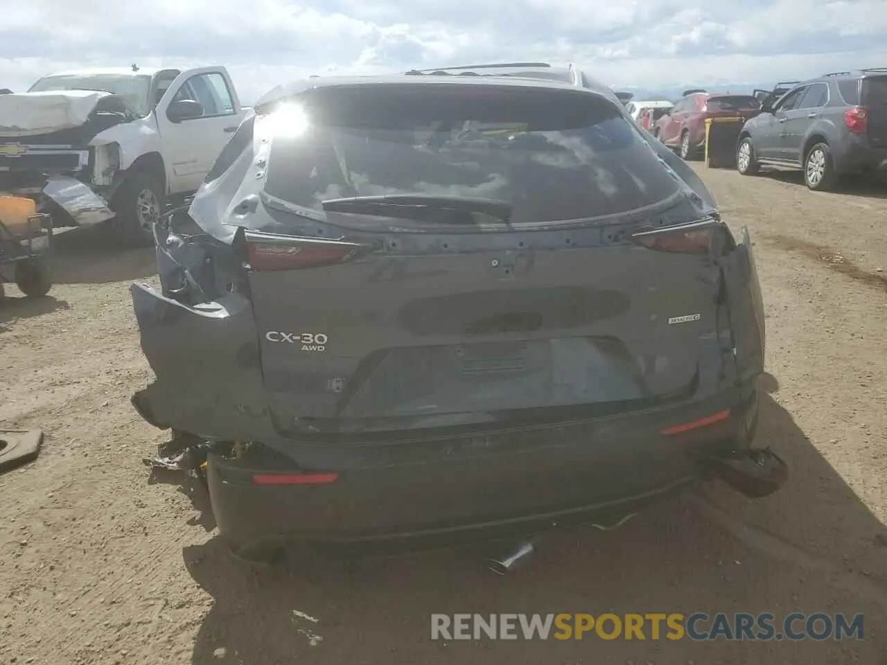 6 Photograph of a damaged car 3MVDMBCM1PM578257 MAZDA CX30 2023