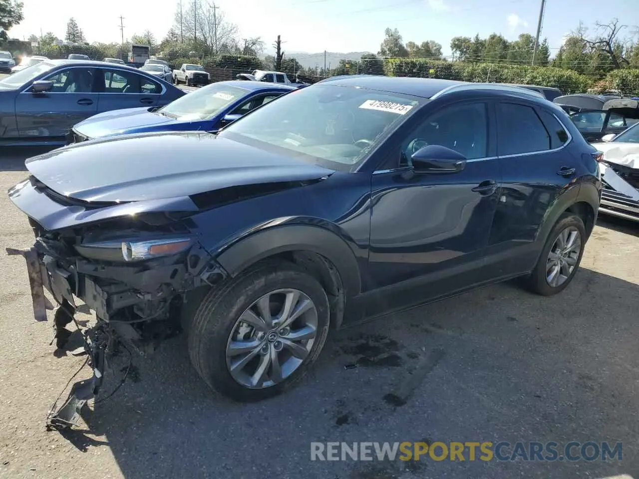 1 Photograph of a damaged car 3MVDMBCM1PM582423 MAZDA CX30 2023