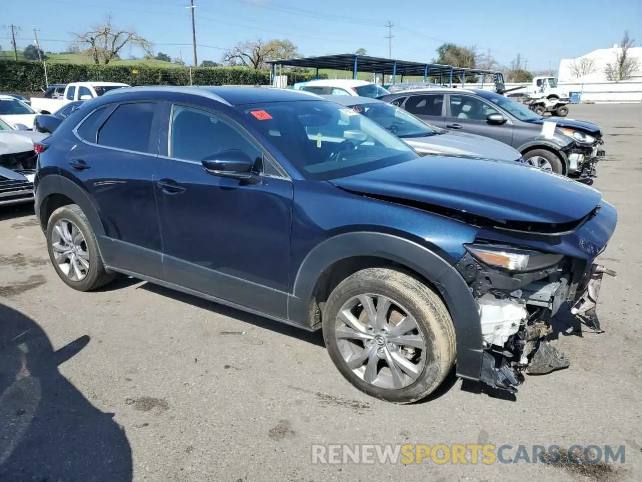 4 Photograph of a damaged car 3MVDMBCM1PM582423 MAZDA CX30 2023