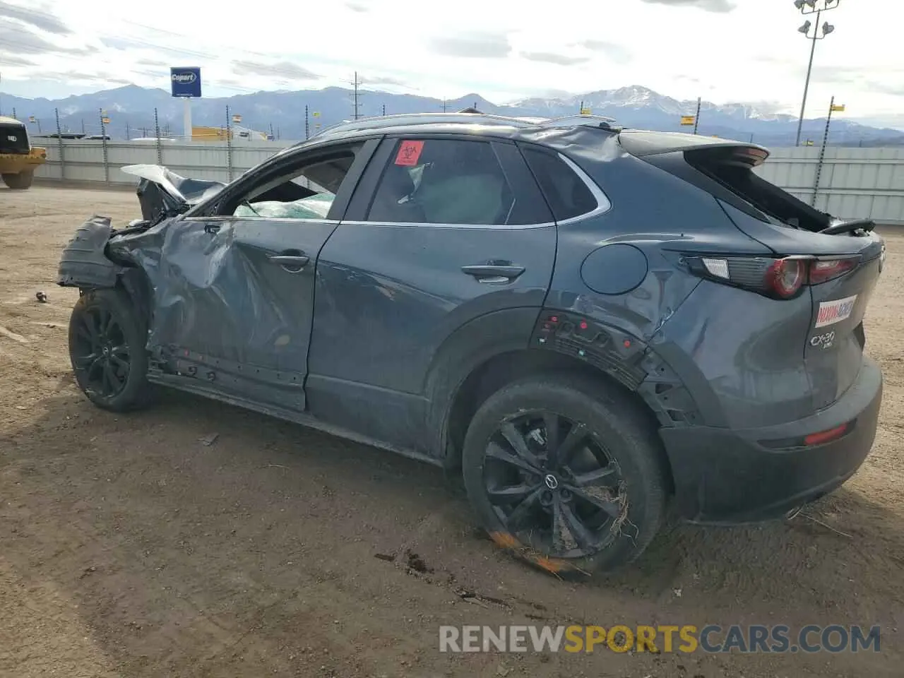 2 Photograph of a damaged car 3MVDMBCM2PM521419 MAZDA CX30 2023