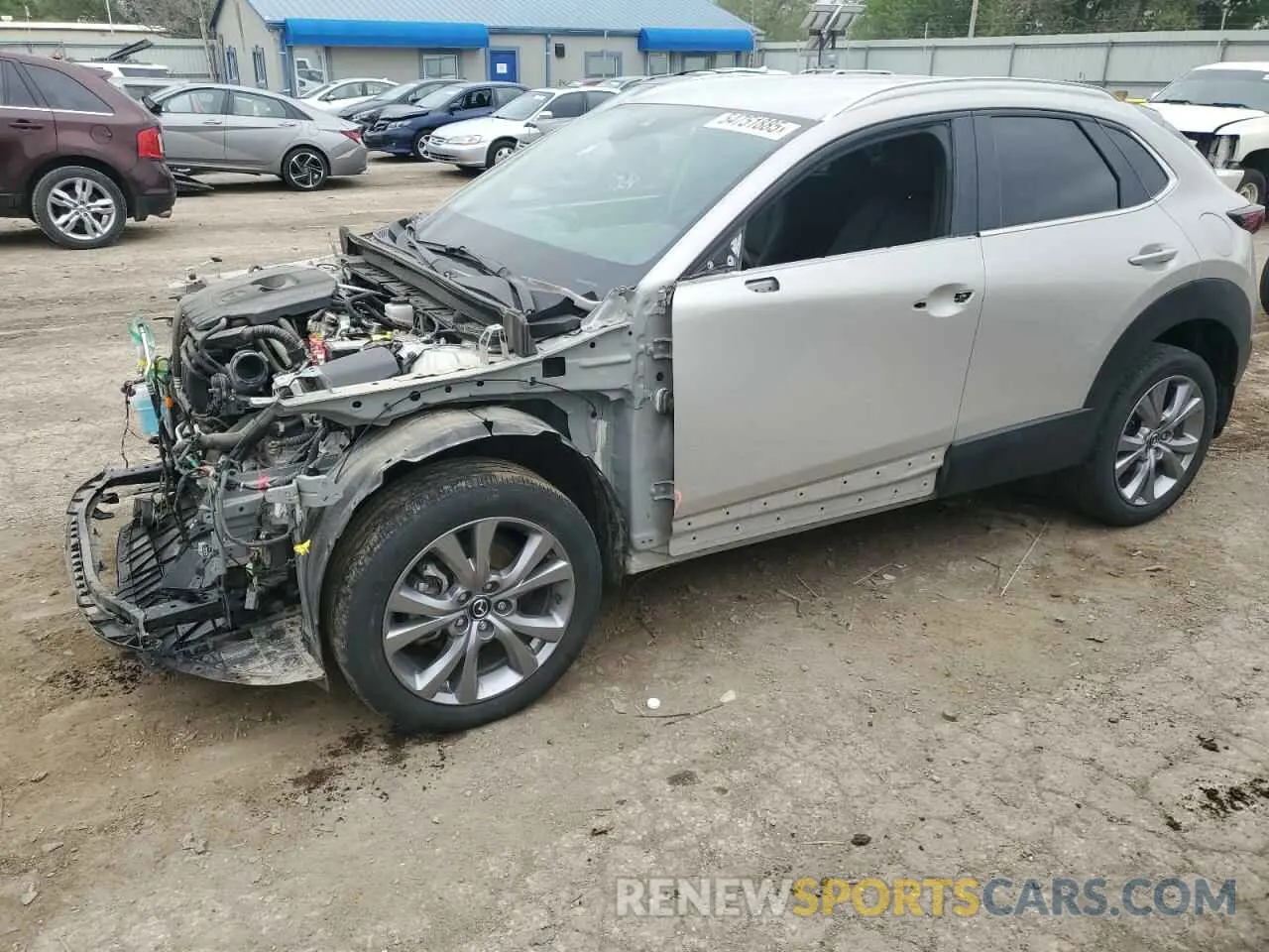 1 Photograph of a damaged car 3MVDMBCM2PM522361 MAZDA CX30 2023