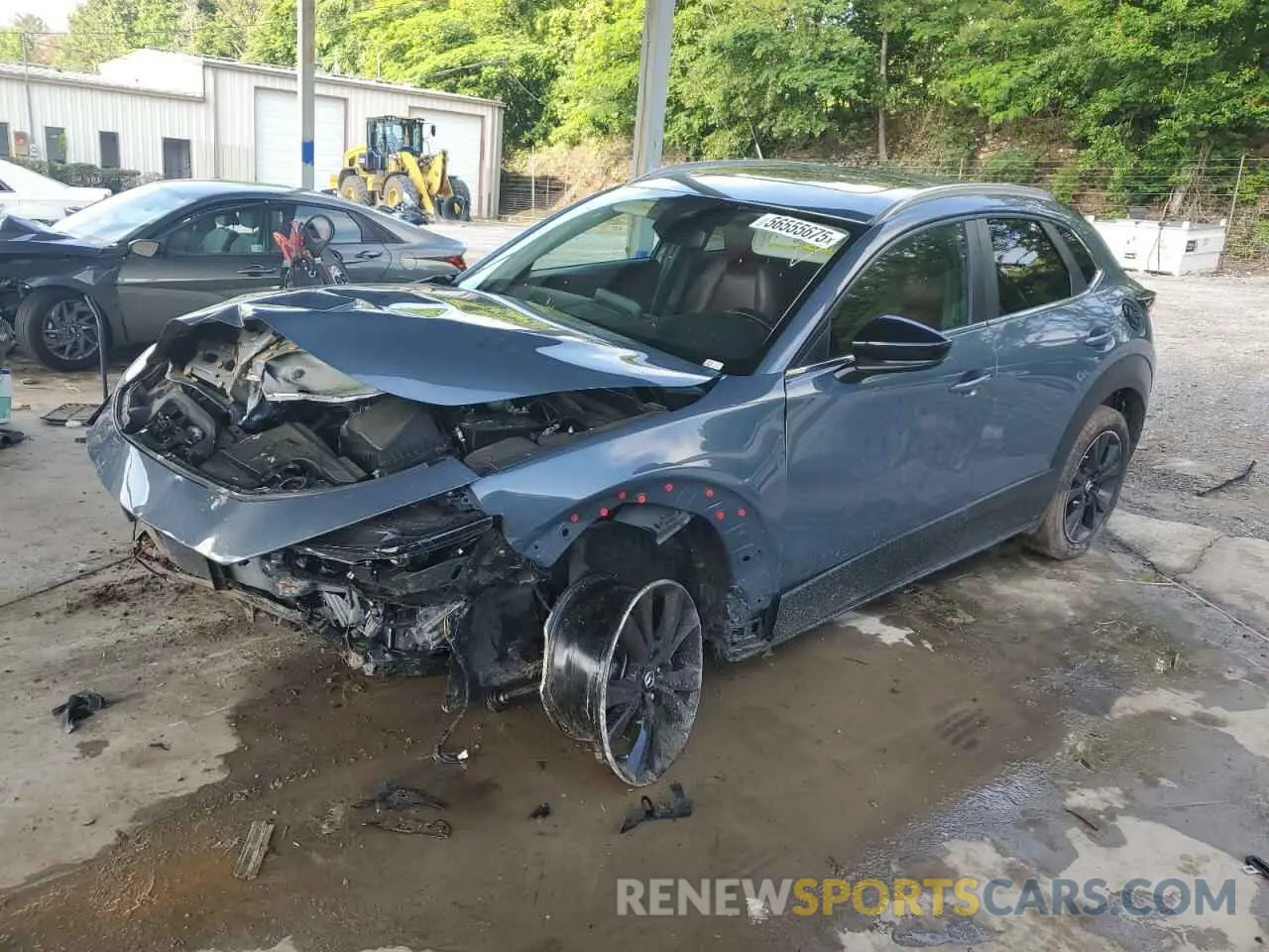 1 Photograph of a damaged car 3MVDMBCM2PM530332 MAZDA CX30 2023