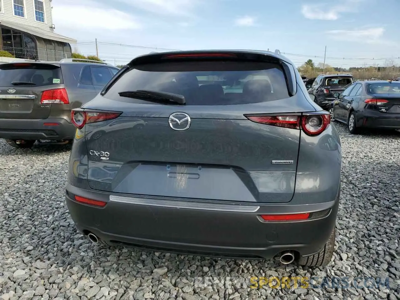 6 Photograph of a damaged car 3MVDMBCM2PM574041 MAZDA CX30 2023