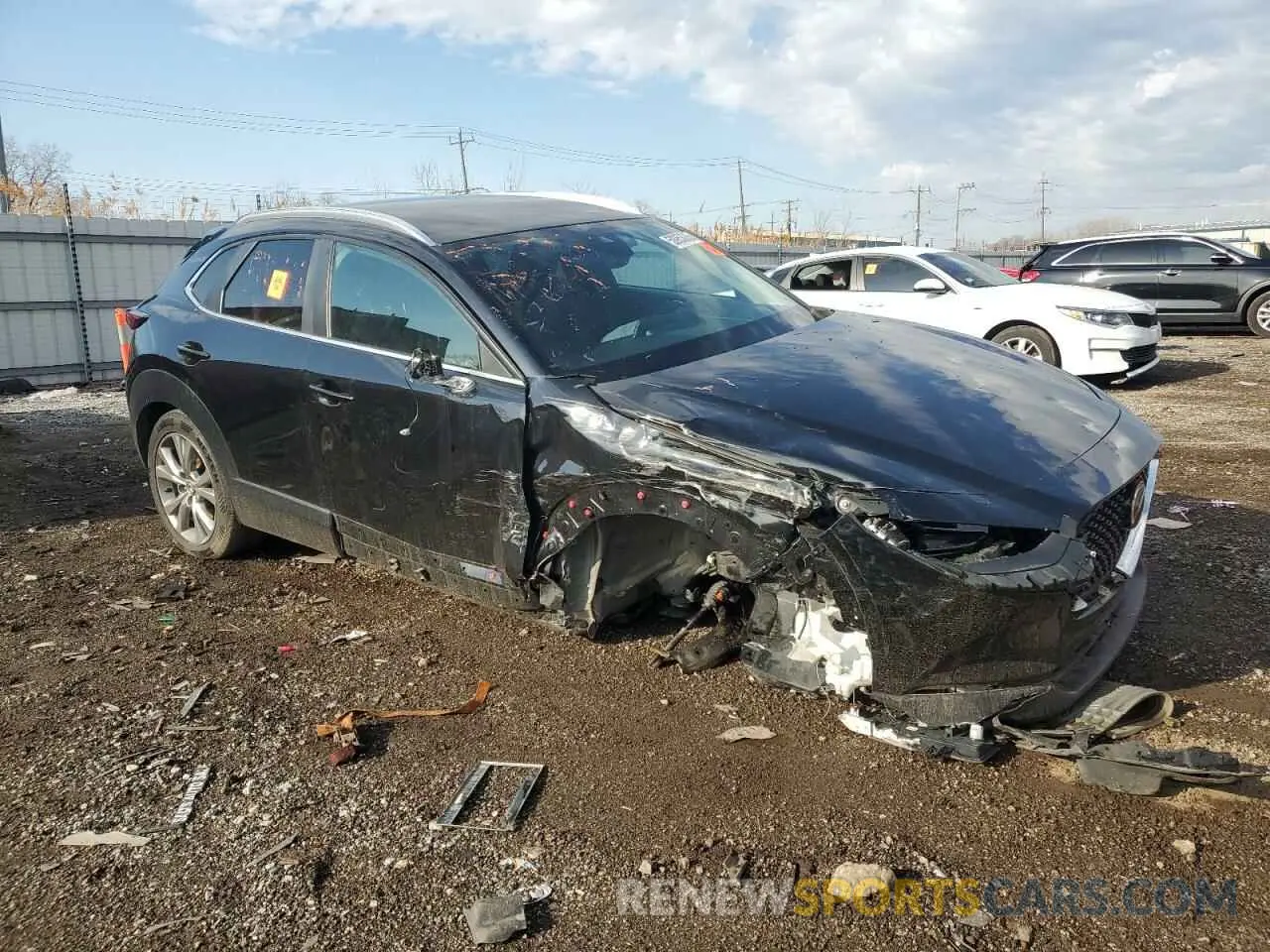 4 Photograph of a damaged car 3MVDMBCM3PM528539 MAZDA CX30 2023