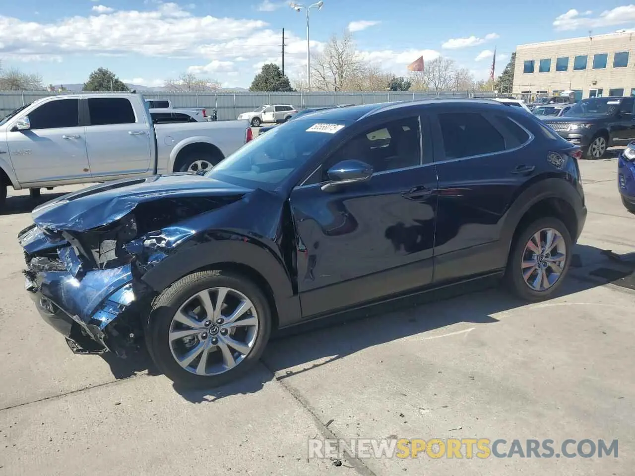 1 Photograph of a damaged car 3MVDMBCM3PM554378 MAZDA CX30 2023