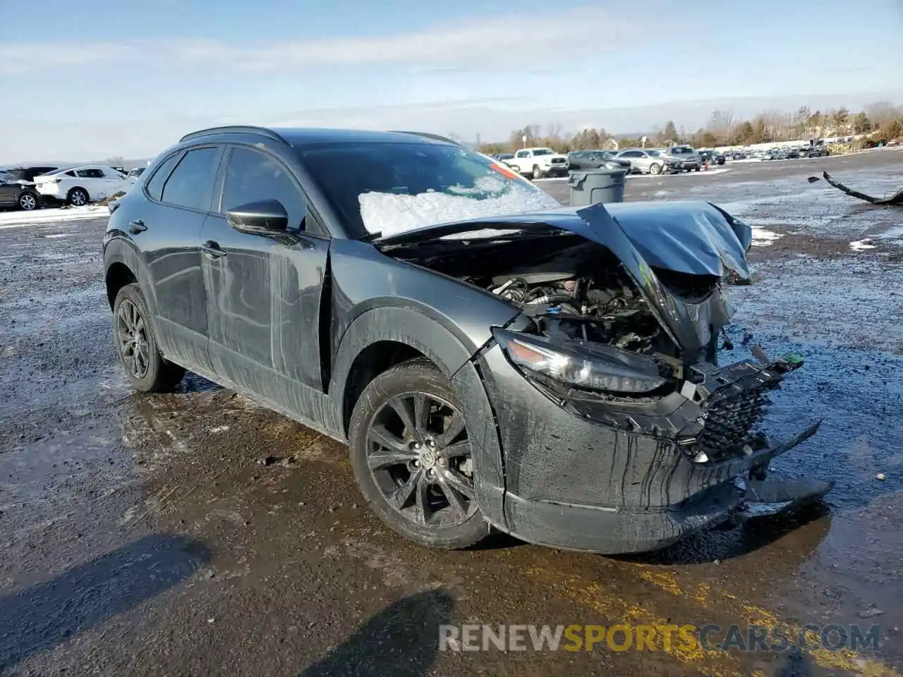 4 Photograph of a damaged car 3MVDMBCM3PM575506 MAZDA CX30 2023