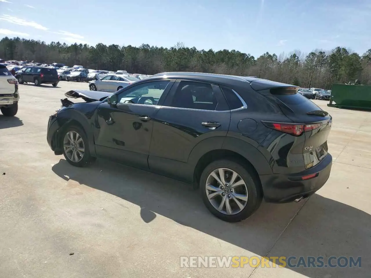 2 Photograph of a damaged car 3MVDMBCM4PM527285 MAZDA CX30 2023