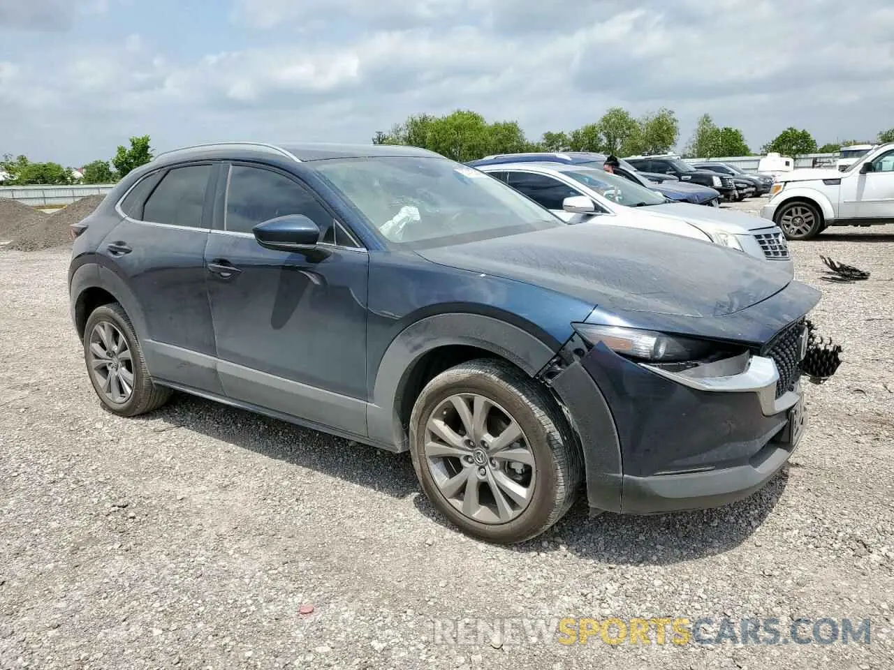 4 Photograph of a damaged car 3MVDMBCM5PM504078 MAZDA CX30 2023