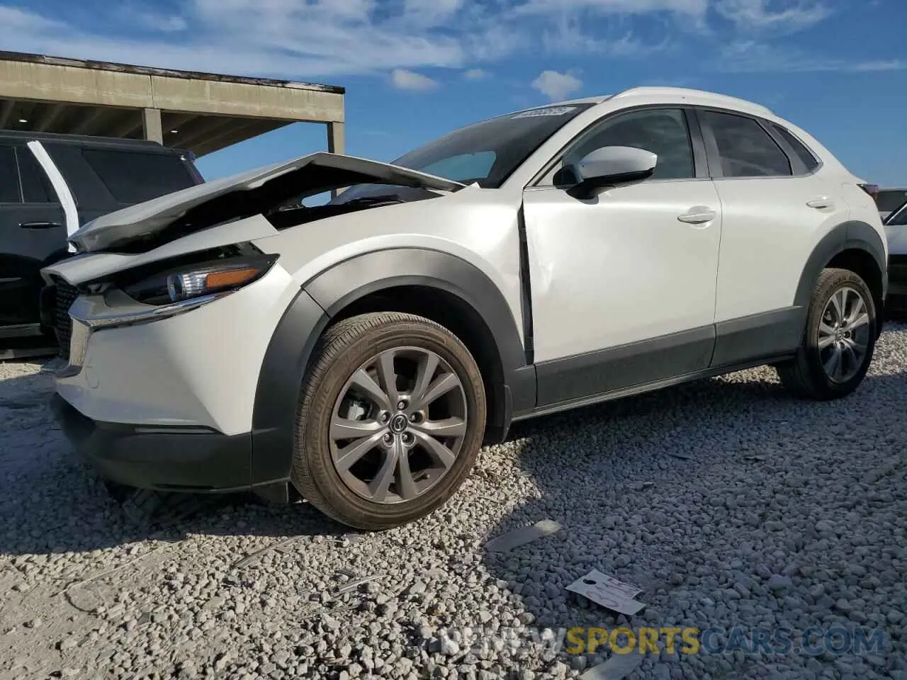 1 Photograph of a damaged car 3MVDMBCM5PM537212 MAZDA CX30 2023