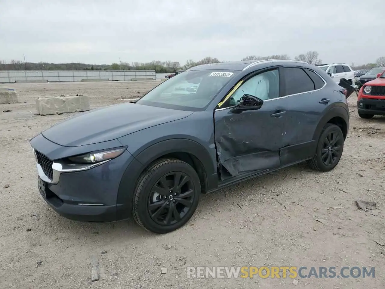1 Photograph of a damaged car 3MVDMBCM7PM530374 MAZDA CX30 2023