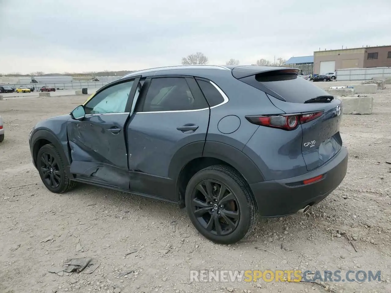 2 Photograph of a damaged car 3MVDMBCM7PM530374 MAZDA CX30 2023